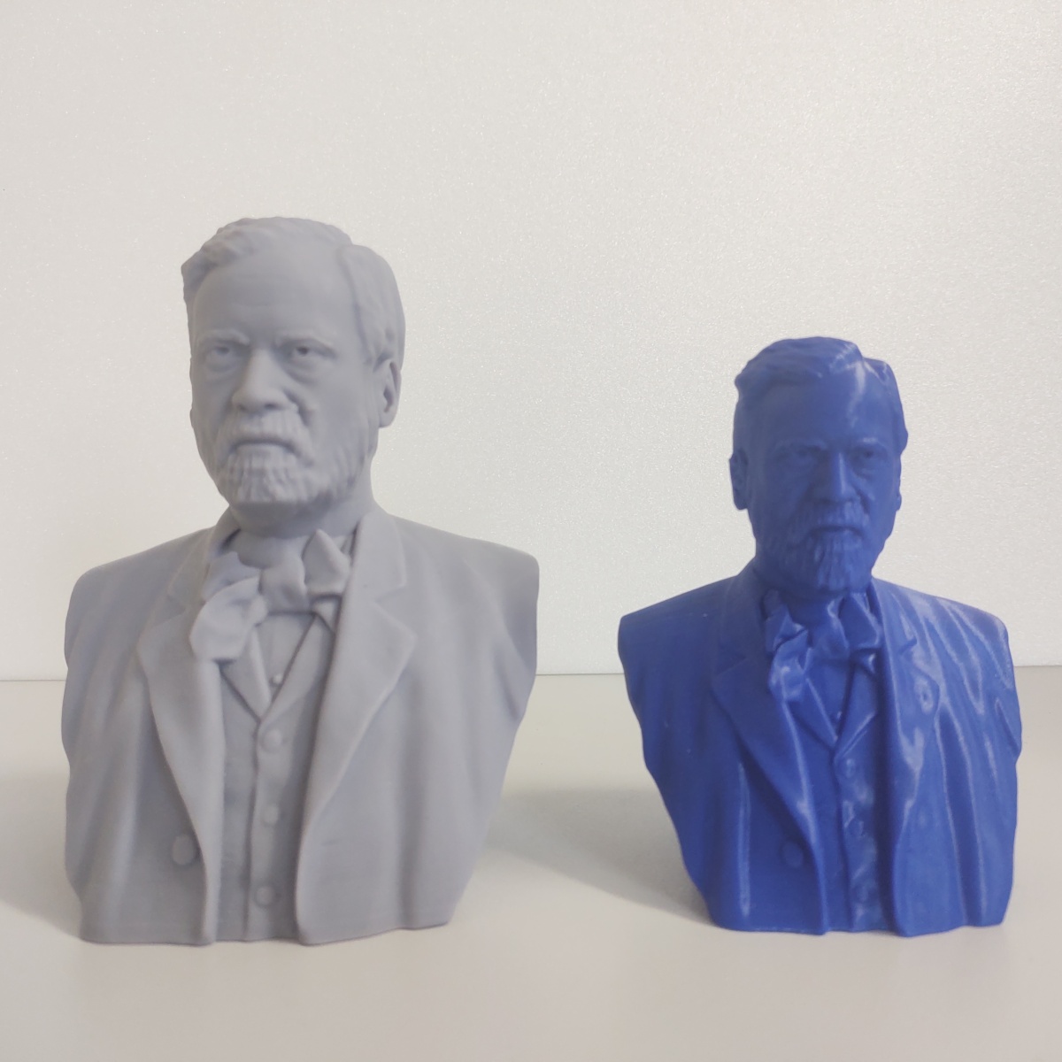 Reproduction de Louis Pasteur en 3D